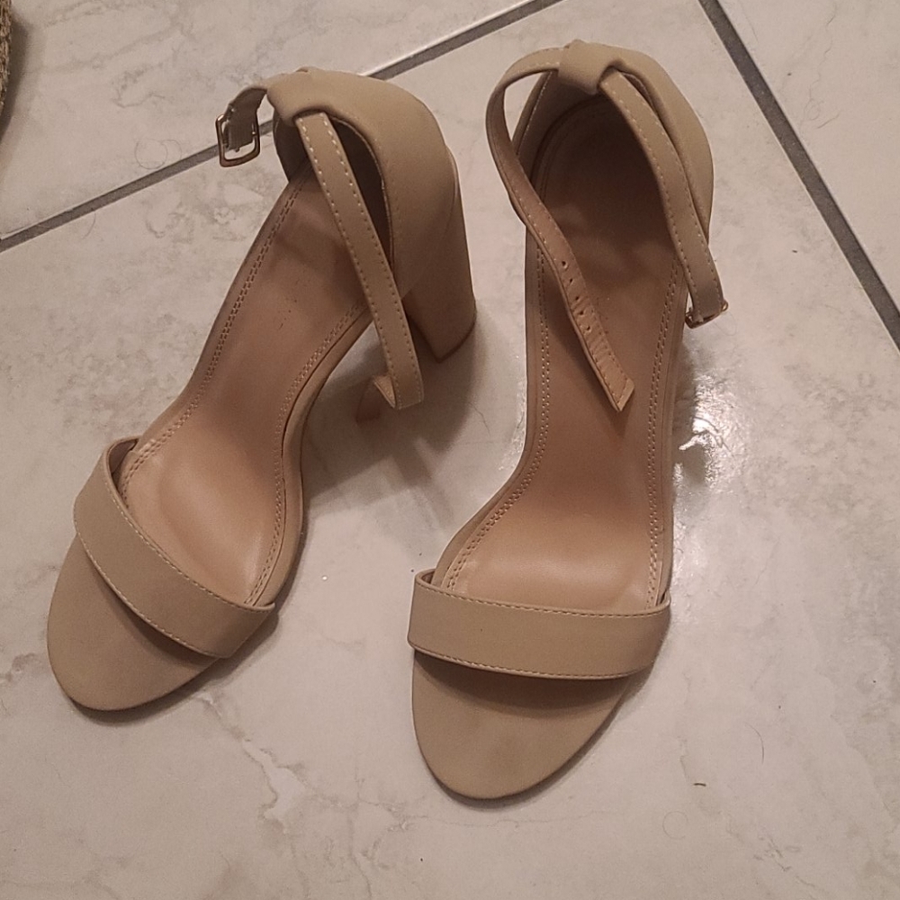 Women's high heels.